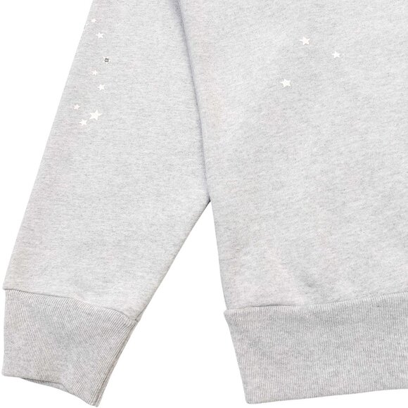 Sp5der Atlanta Full Zip Hoodie Sweatshirt Heather Grey | Spider Worldwide - Picture 5 of 6